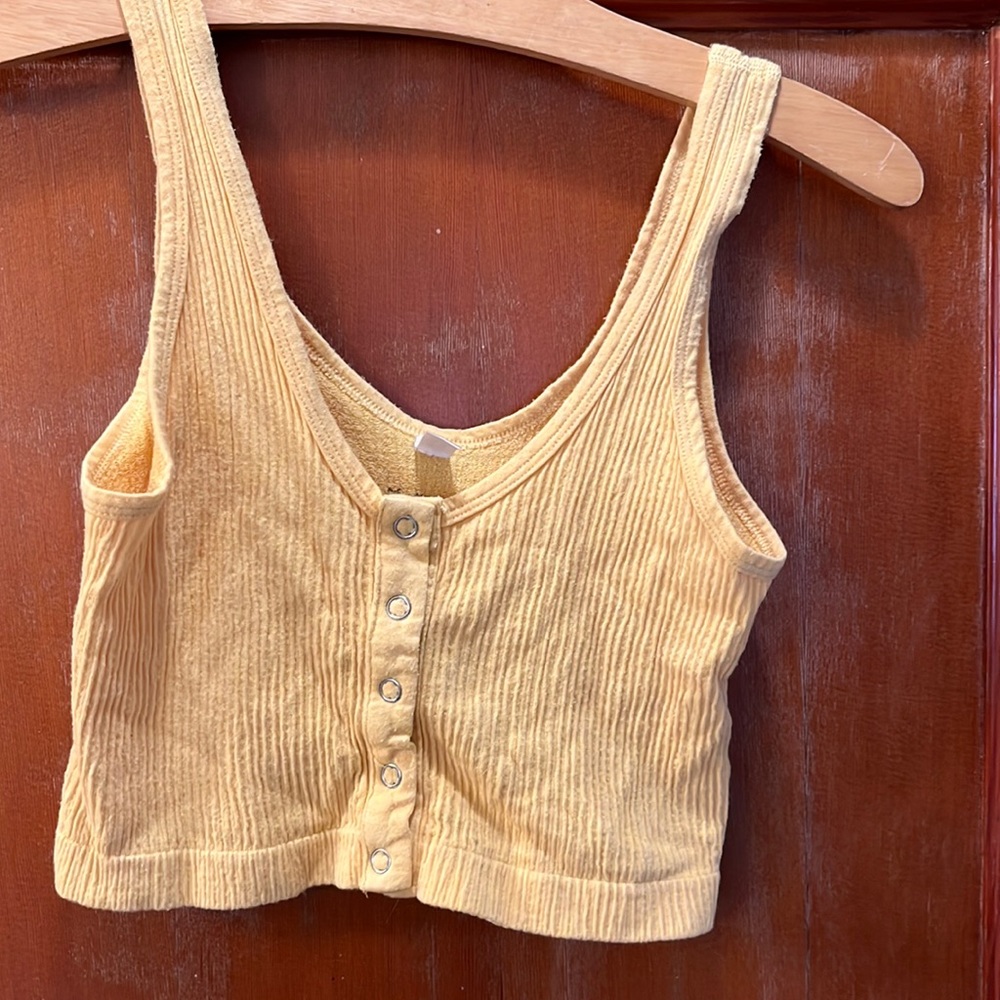 Gold crop tank size Med by “out from under for Urban Outfitters